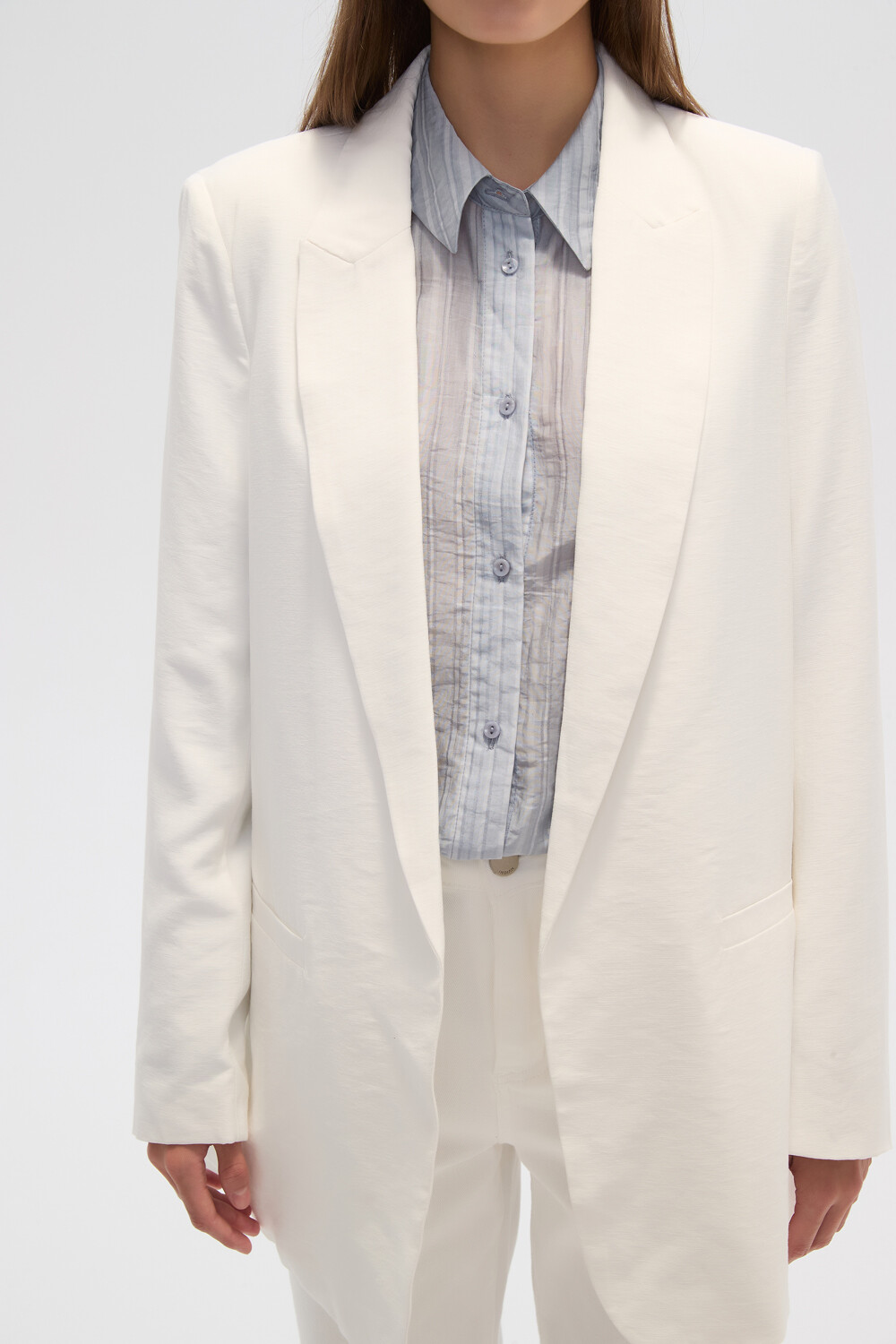 Blazer Lasca Marfil / Off White