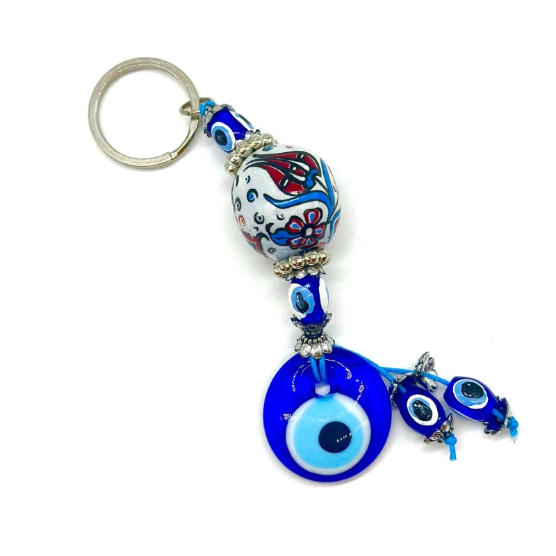 Llavero de cerámica ojo turco Modelo 5