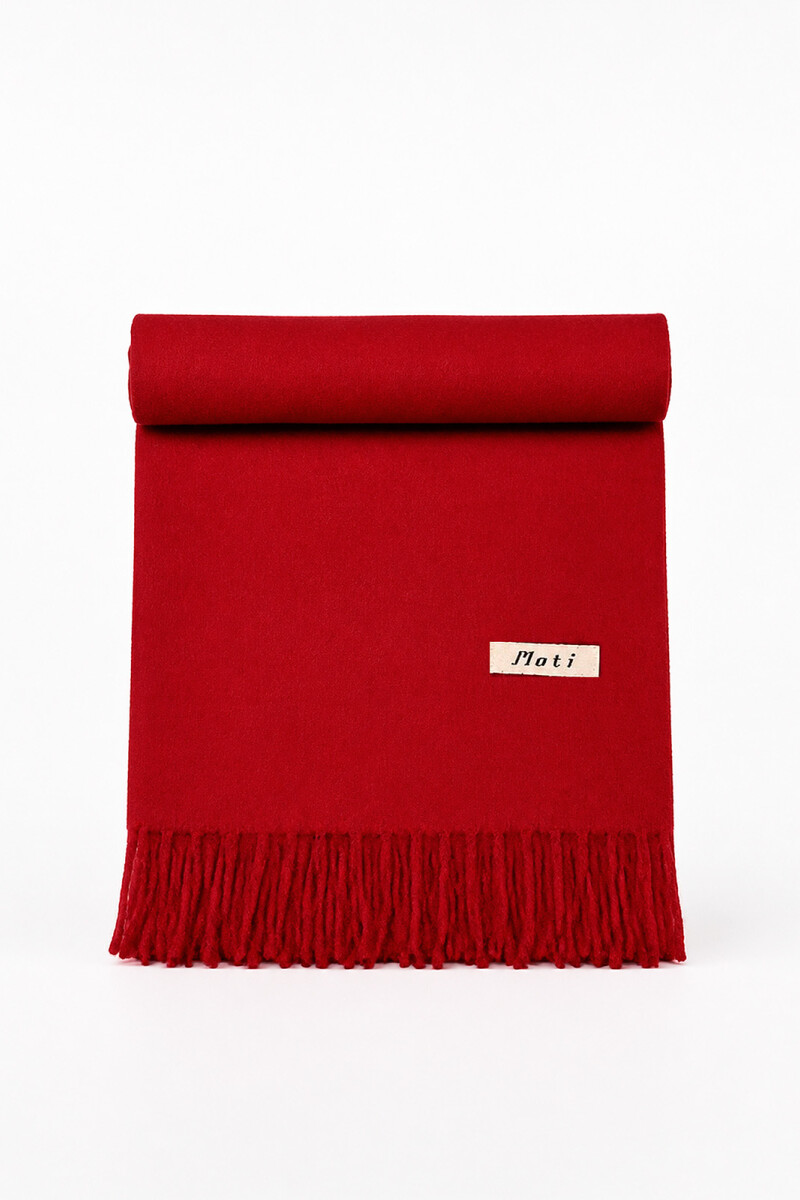 PASHMINA MOTI ROJO
