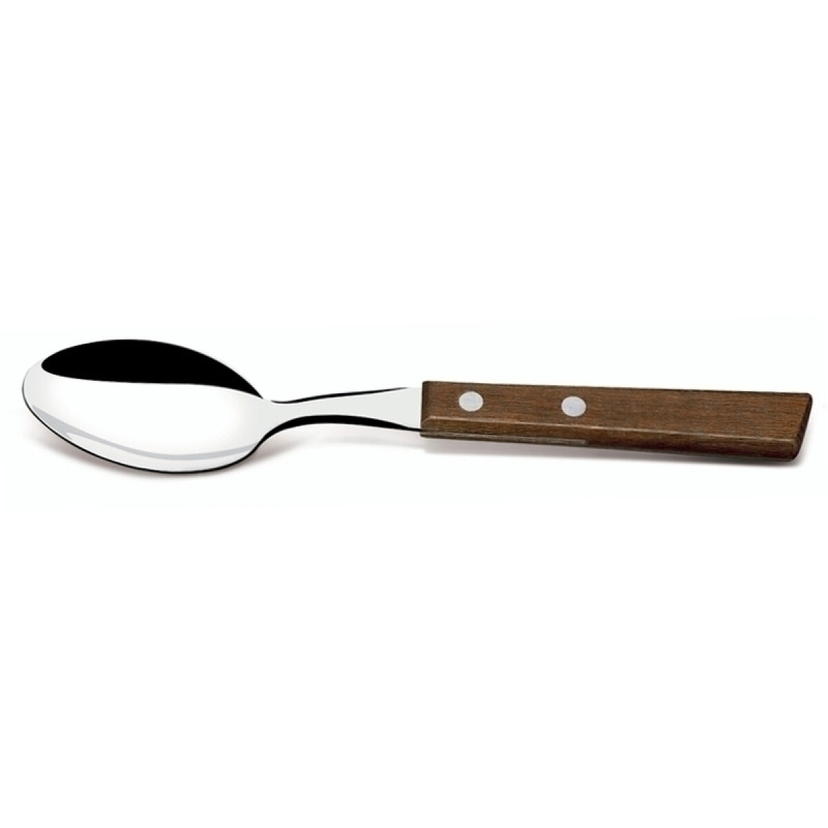 Cuchara mango de madera, modelo TRADICIONAL, 12 piezas -TRAMONTINA - TN8225 