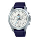 Reloj Edifice con correa de cuero EFV-630L-7AVUDF Reloj Edifice con correa de cuero EFV-630L-7AVUDF