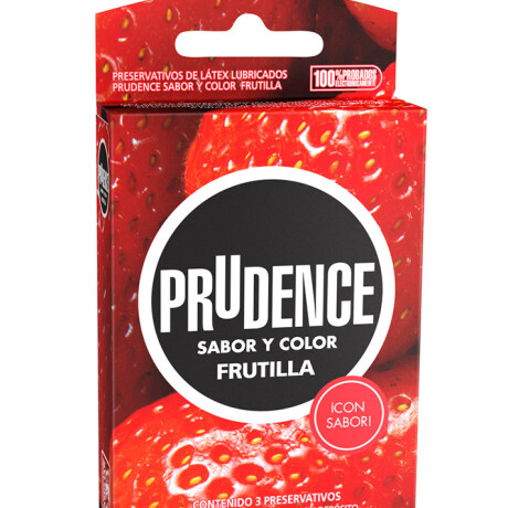 Preservativos Prudence Sabor frutilla