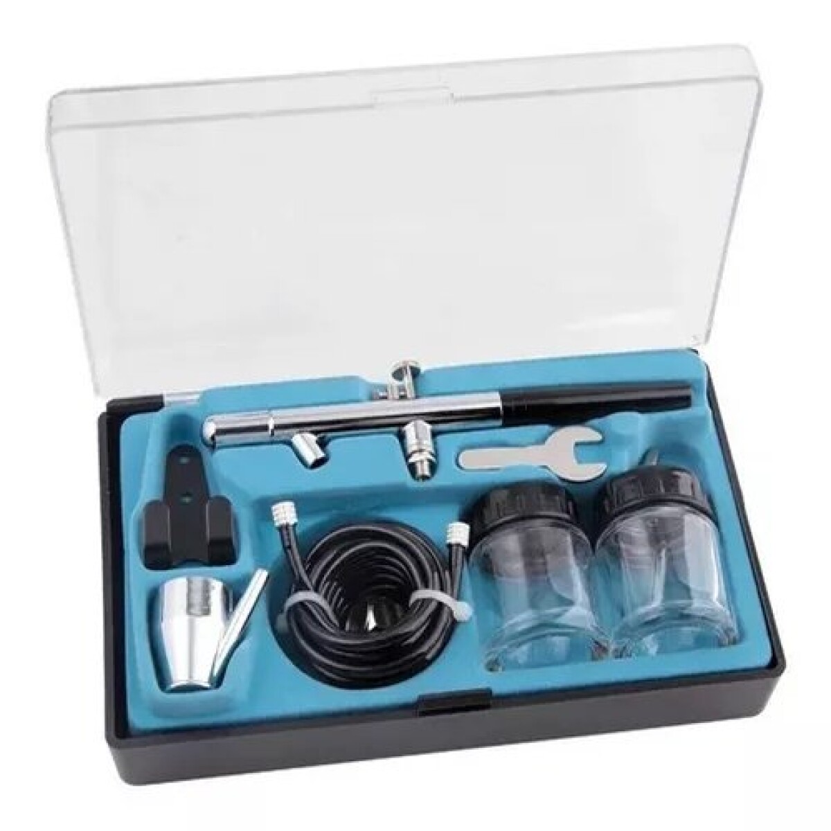 GALOX KIT AEROGRAFO PROF LÁPIZ PANTHER SUCCIÓN DOBLE ACCIÓN 