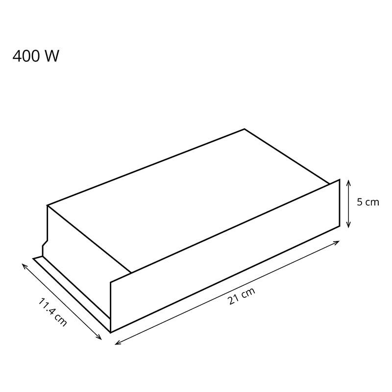 Transformador para cinta led 400w Transformador para cinta led 400w