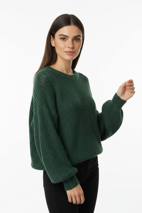 Sweater Eneldo Petroleo Oscuro