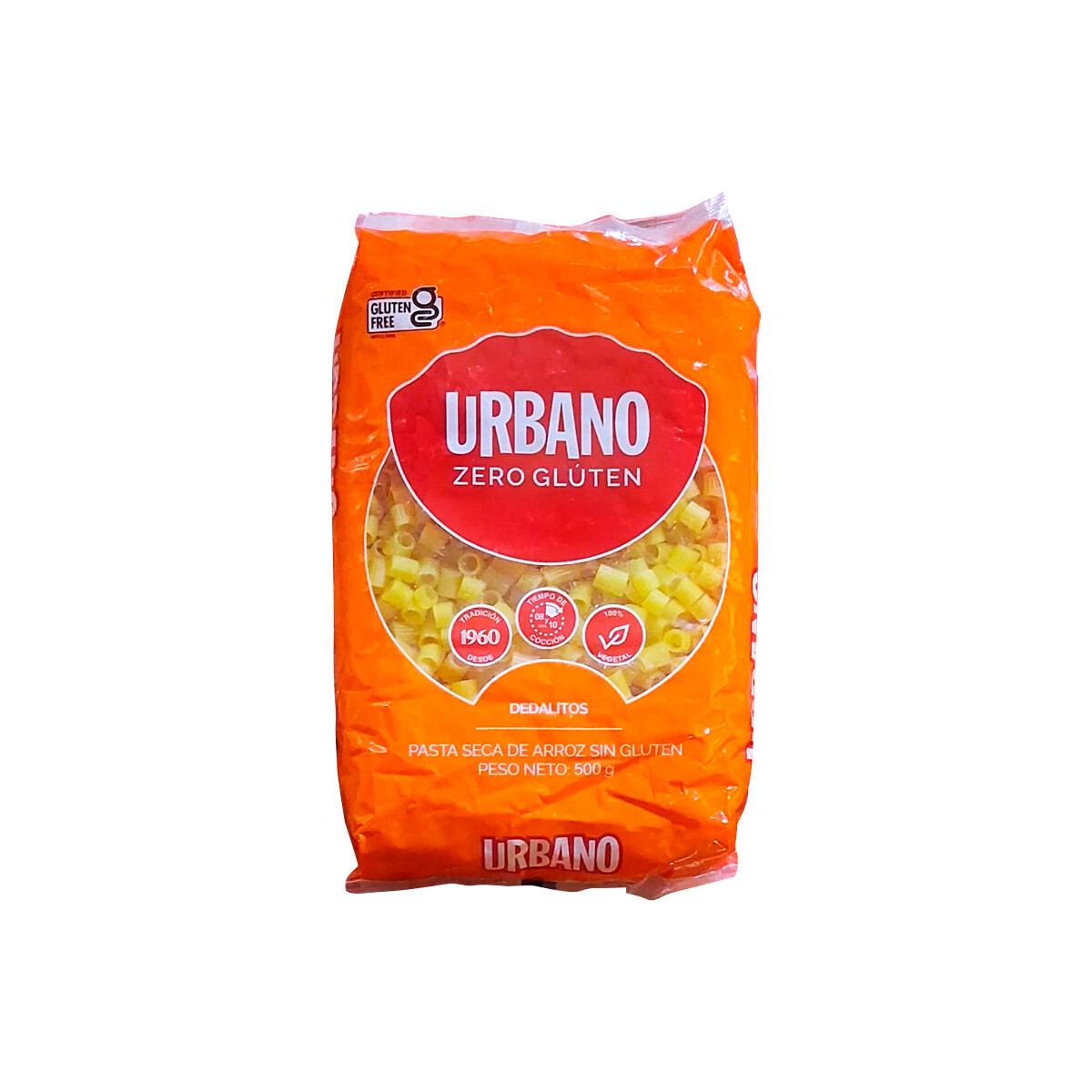 FIDEOS SIN GLUTEN URBANO 500GRS - DEDALITOS 