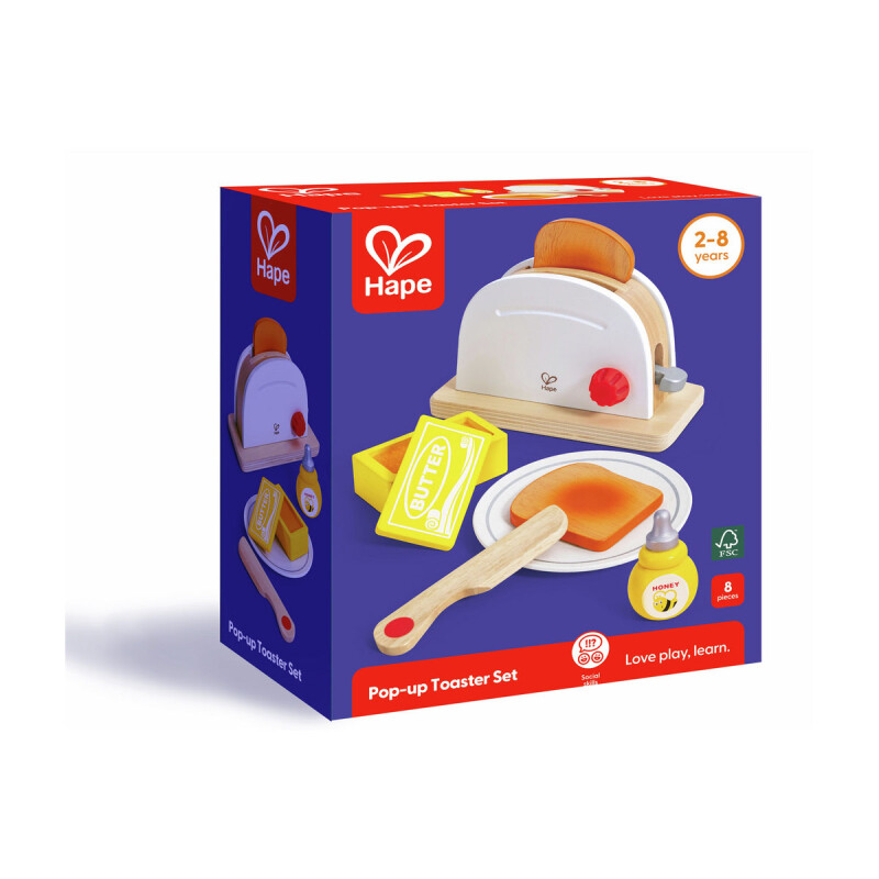 Tostadora con accesorios Hape Tostadora con accesorios Hape