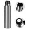 Termo Cuori Bala 1L de acero Inox con funda Plateado