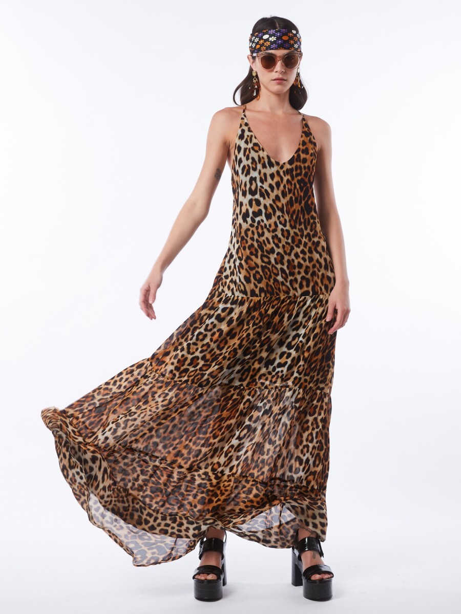Vestido para mujer - Leopardo 