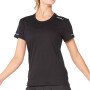 Aero Tee - Mujer Black/silver Reflective