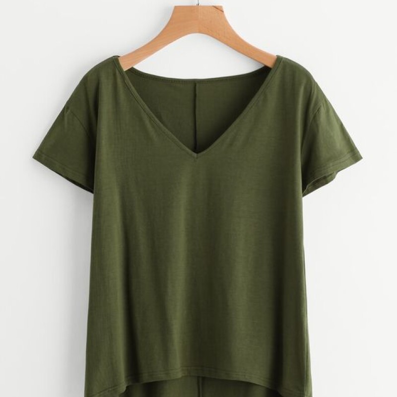 Buzo manga corta Claudia verde