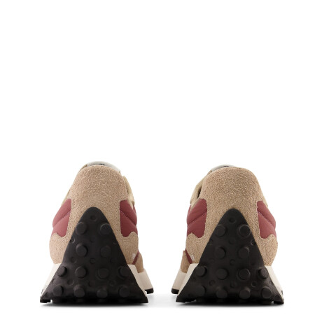 Championes de Hombre New Balance Life Style Bordó - Marrón Camel - Blanco