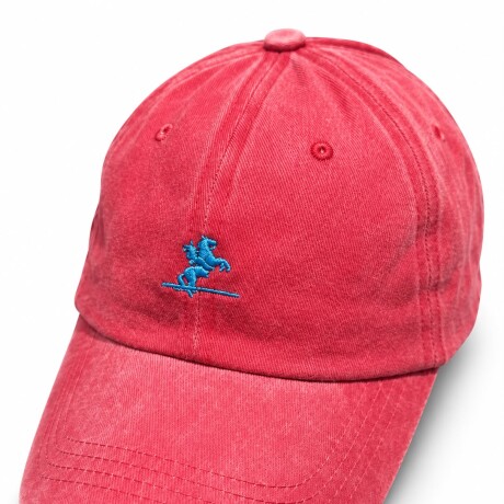 Gorra Visera Bagual Rojo