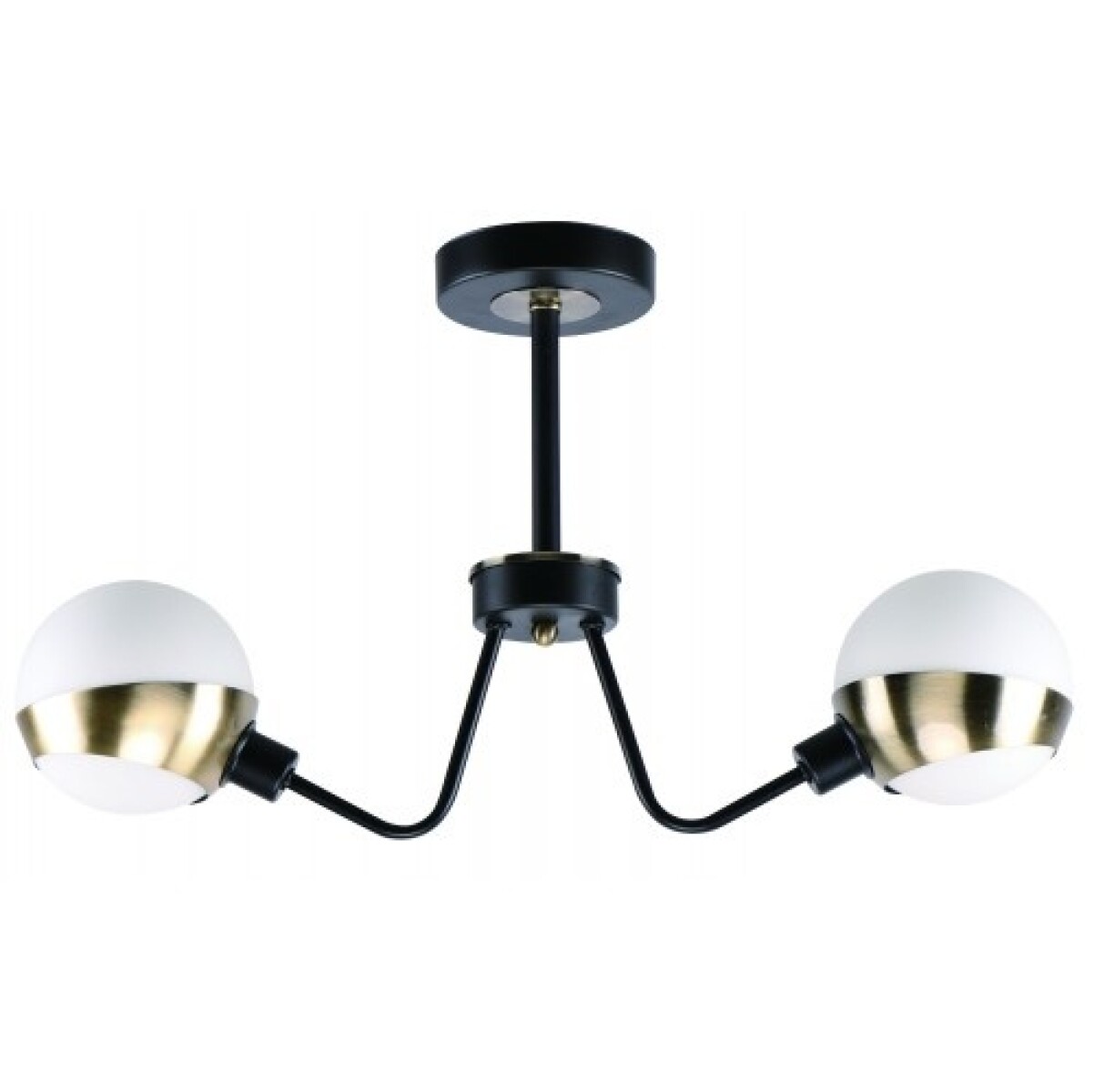 COLGANTE 2 LUCES UNIVERSO E14 2L 40W NEGRO BRONCE ANTIGUO 