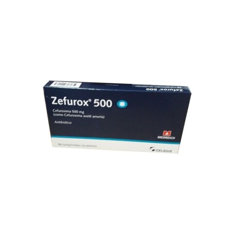 Zefurox 500mg x10 comprimidos Zefurox 500mg x10 comprimidos