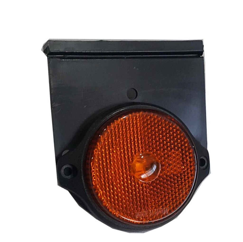 Farol lateral bi-volt con soporte ámbar