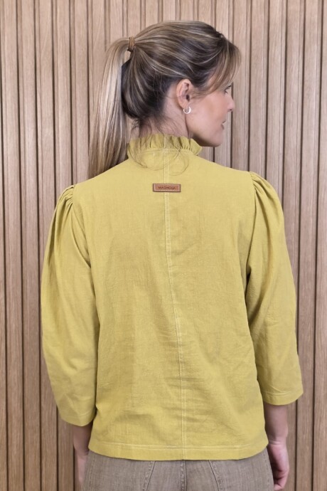 Camisa Carlita Pistacho