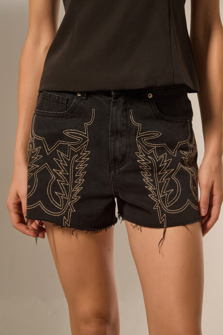 Short Texa Gris Oscuro