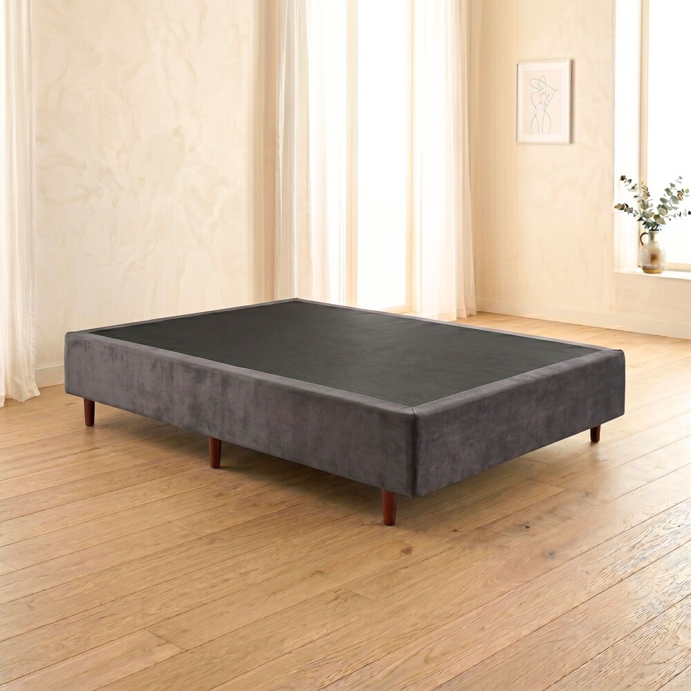 Base Sommier 1 Plaza 1/2 Media - Mannes Cinza