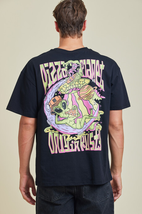 T-SHIRT JULEN RUSTY Negro