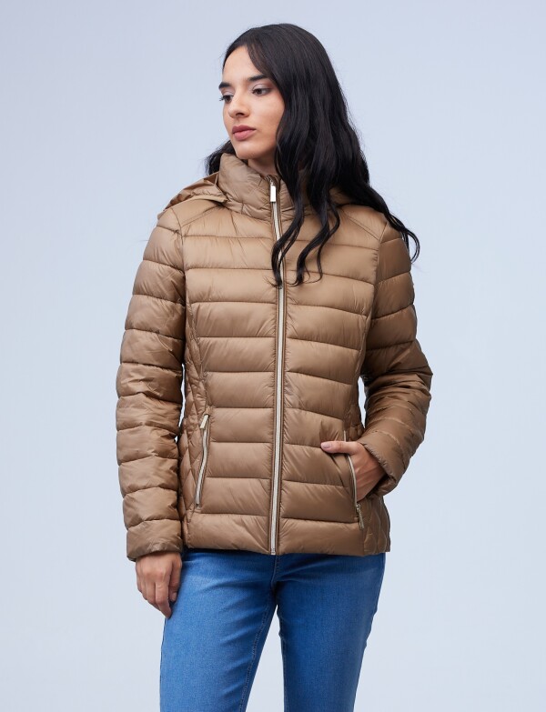 Campera Packable TOSTADO