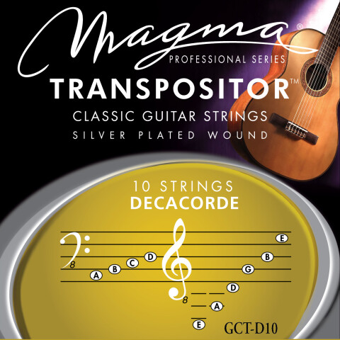 Encordado Clásica Transpositor Magma Decacorde GCT-D10 Encordado Clásica Transpositor Magma Decacorde GCT-D10