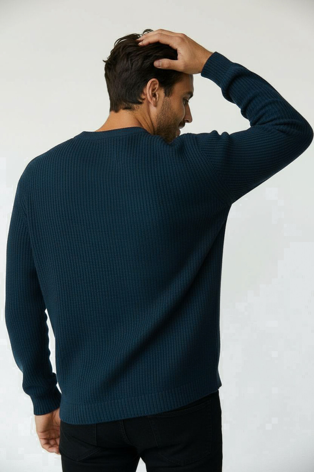 Sweater Dalvik Azul Piedra