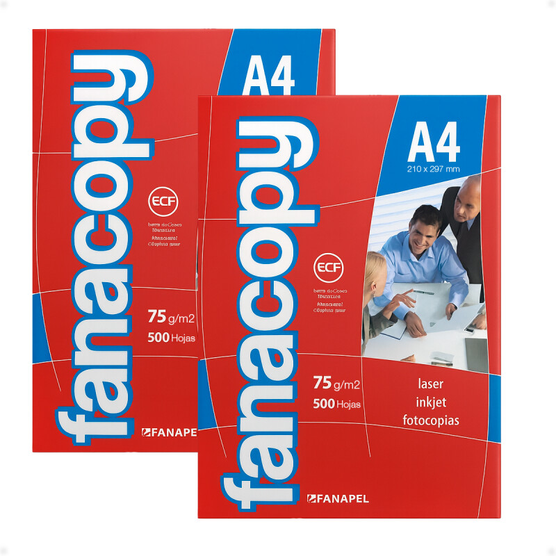 Hojas Fanacopy X2 Resma Hojas Fanacopy X2 Resma