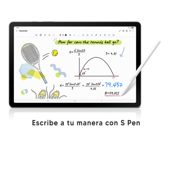 Tablet Samsung S10 Lite 6gb Ram 128gb 5g + S Pen PLATEADO