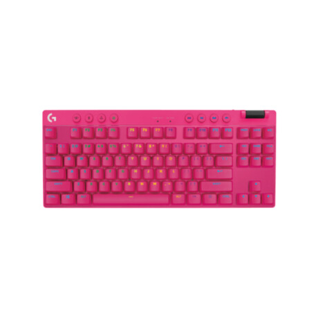 Teclado Logitech Pro X Gaming Magenta