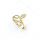 Anillo Vibora En Oro 18K Con Brillantes Anillo Vibora En Oro 18K Con Brillantes