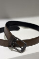 Cinto hombre Reversible Negro Chocolate
