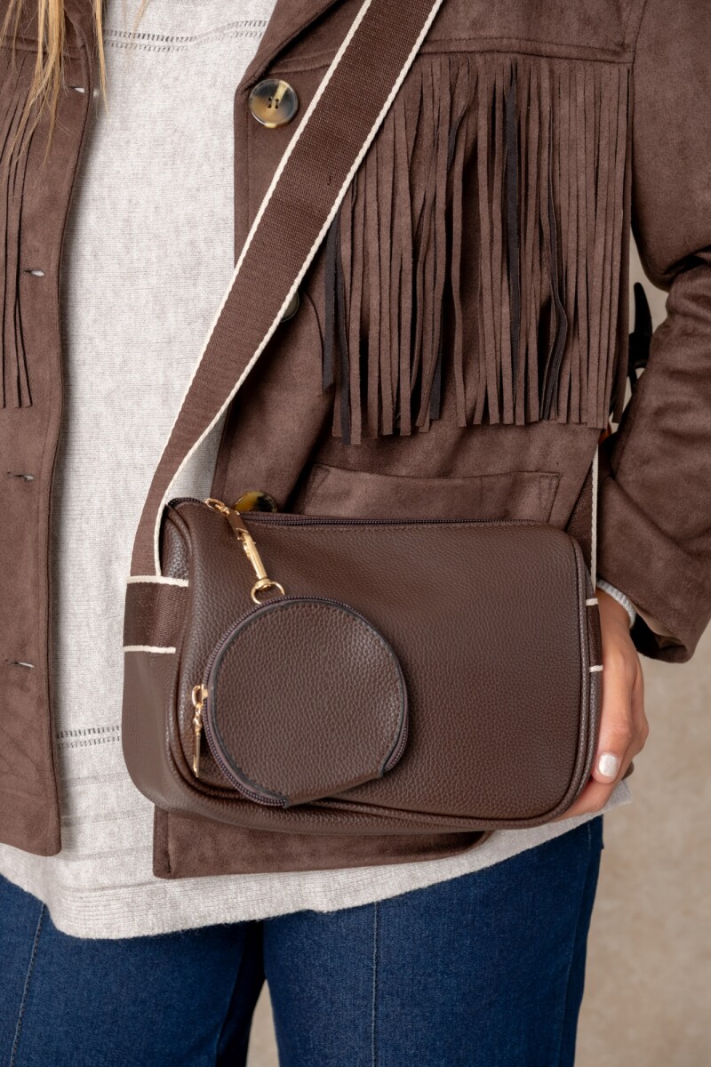 CARTERA IKIA - Chocolate 