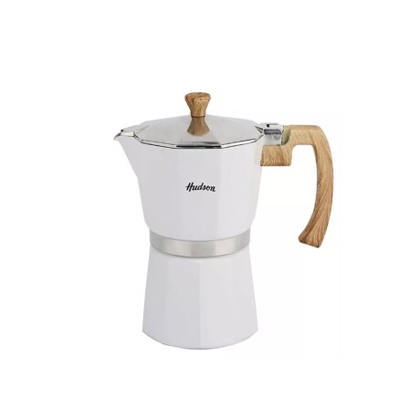 CAFETERA ITALIANA SMALL ALUMINIO BLANCO