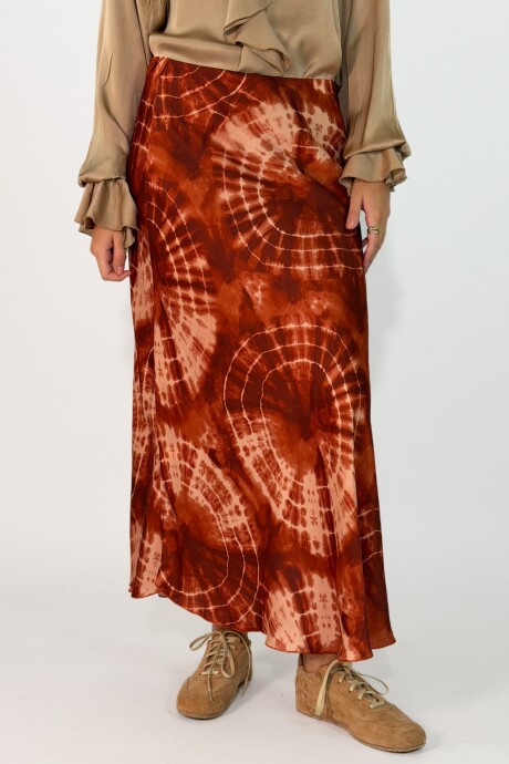 POLLERA CALISTA Ladrillo