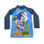 Remera UV Malla Infantil Sonic Varios Talles AZUL