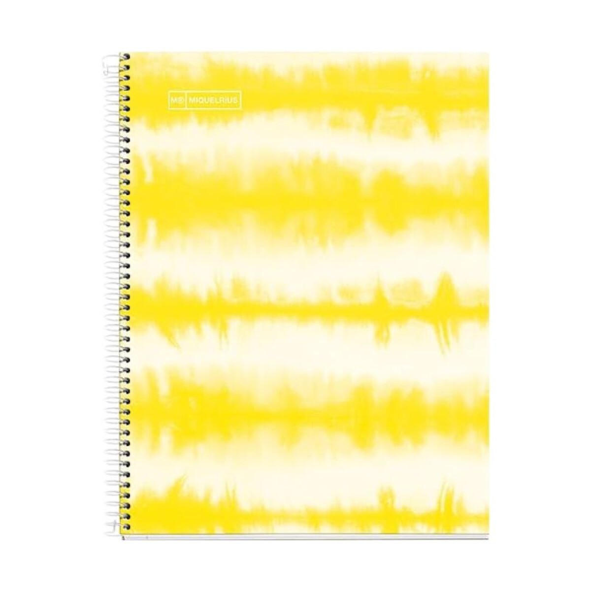Cuadernola rayada MiquelRius 120 hojas - Tie dye amarillo 