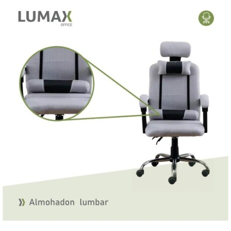 Silla Ejecutiva Ergonómica Lumax Modelo Wynn Gris