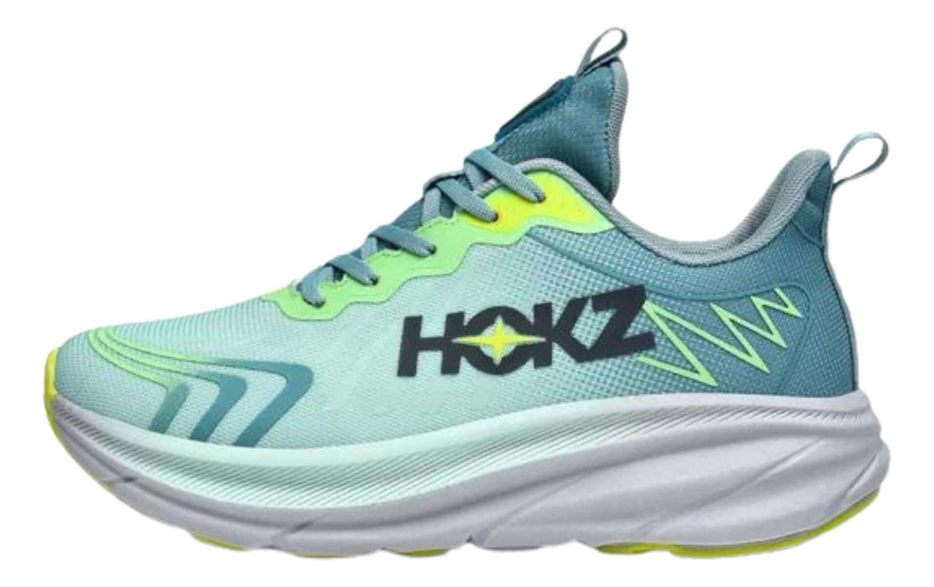 Championes Para Deporte Calzado Suela Suave De Goma - Verde 