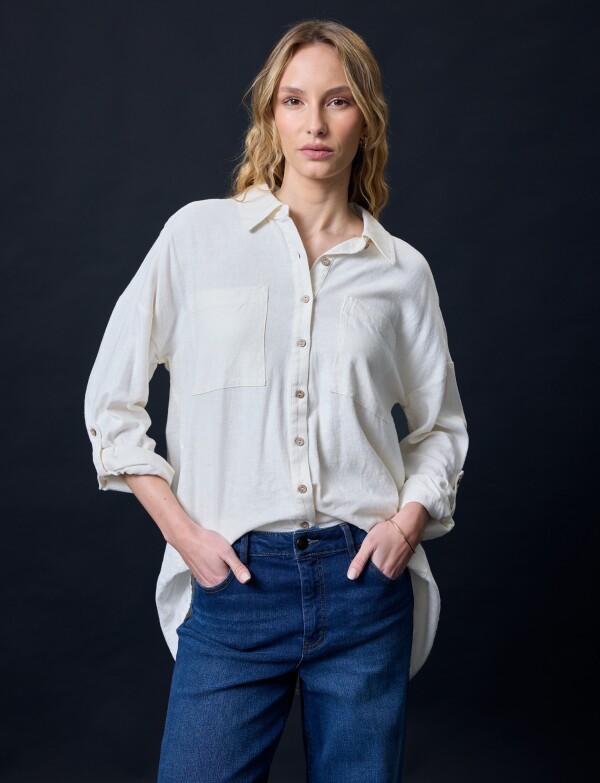 Camisola Lino CRUDO