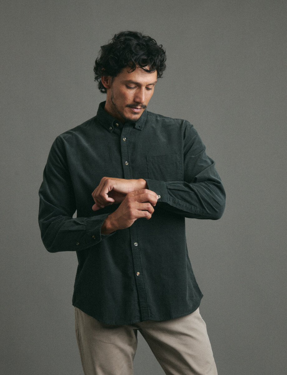 012613 CAMISA HARRY Verde