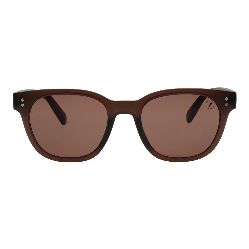 Lentes De Sol Policarbonato P1 Natal 2025 Bossa Nova Marrón/Marrón