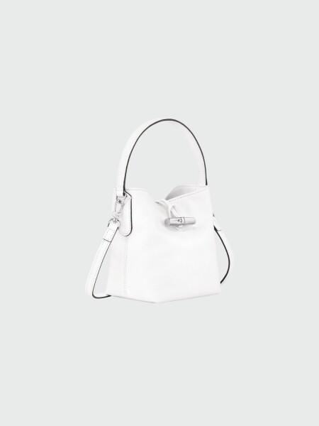Longchamp -Bolso bombonera XS, Roseau Essential Negro con Logo