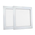 Panel De Techo Pack X2 Plafón Cuadrado Luz Blanca Panel De Techo Pack X2 Plafón Cuadrado Luz Blanca