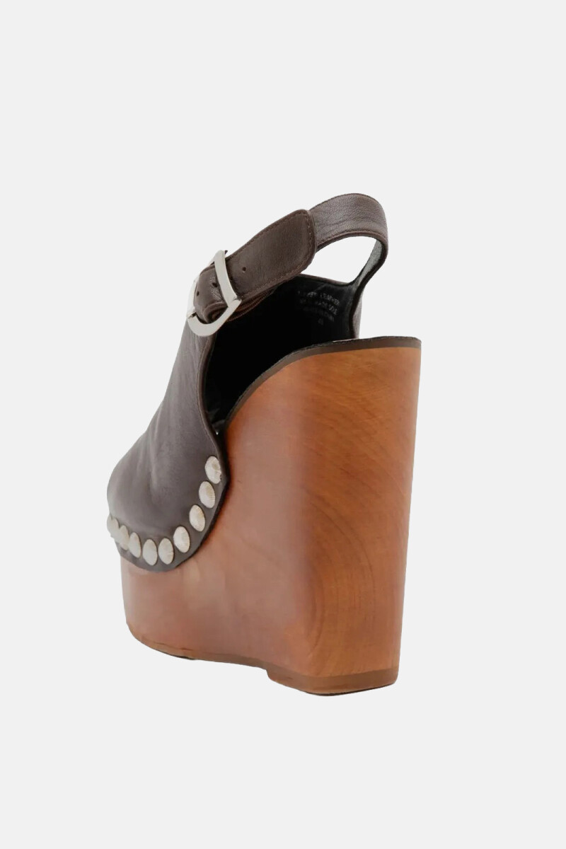 SANDALIA SNICK Marron