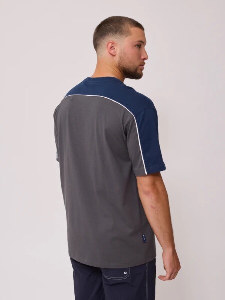 T-SHIRT RUSTY ZOREN GRIS