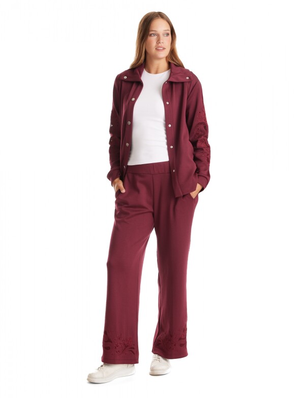 Pantalon Det Labrado BORDEAUX