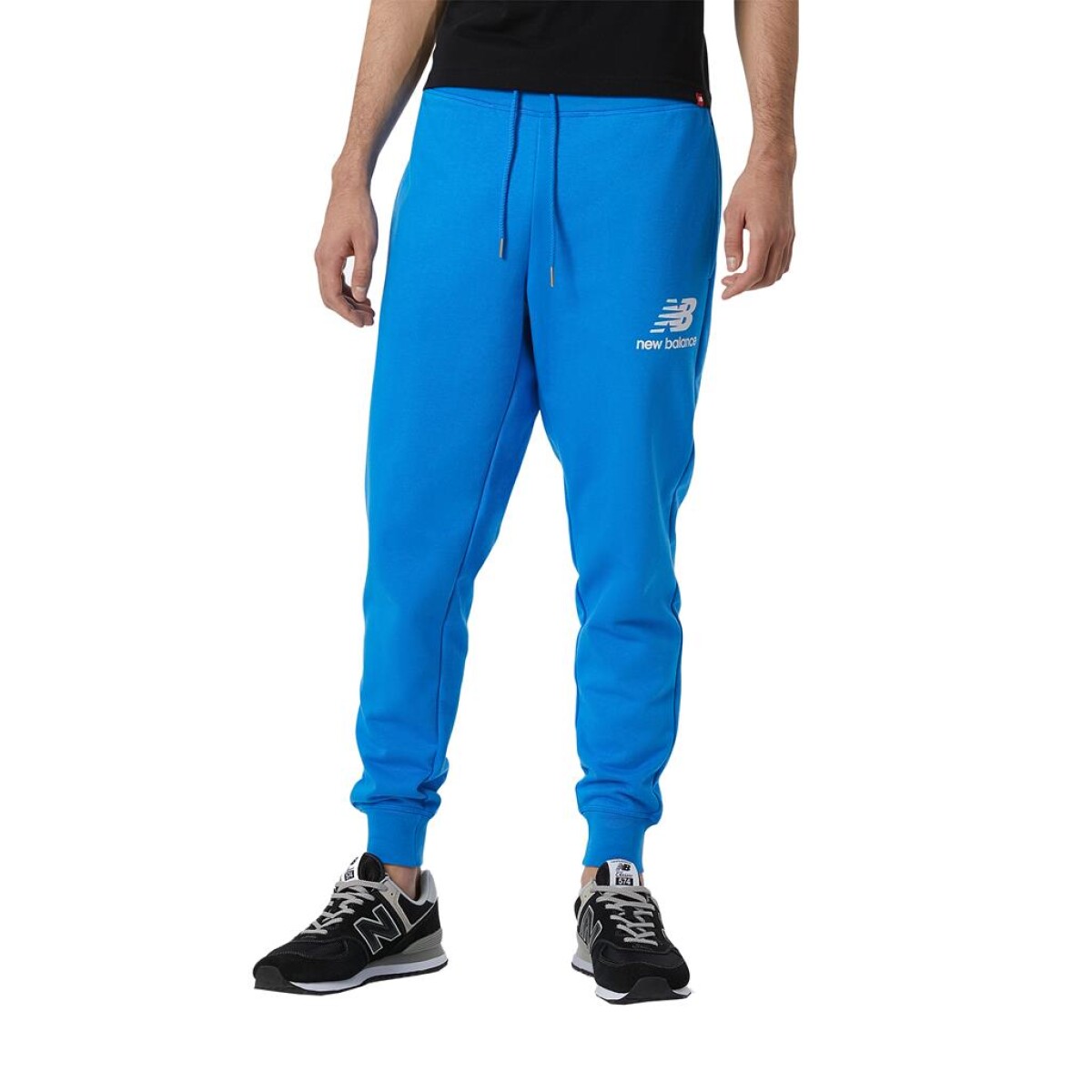 Pantalones New Balance de Hombre - STACKED -MP03558SBU - BLUE 