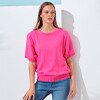 Buzo Manga Amplia FUCSIA