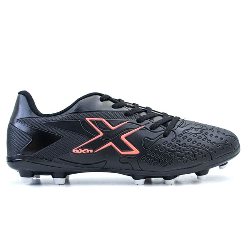 Championes de Futbol OXN Vision 2 de Hombre - 3444277137 Negro-coral